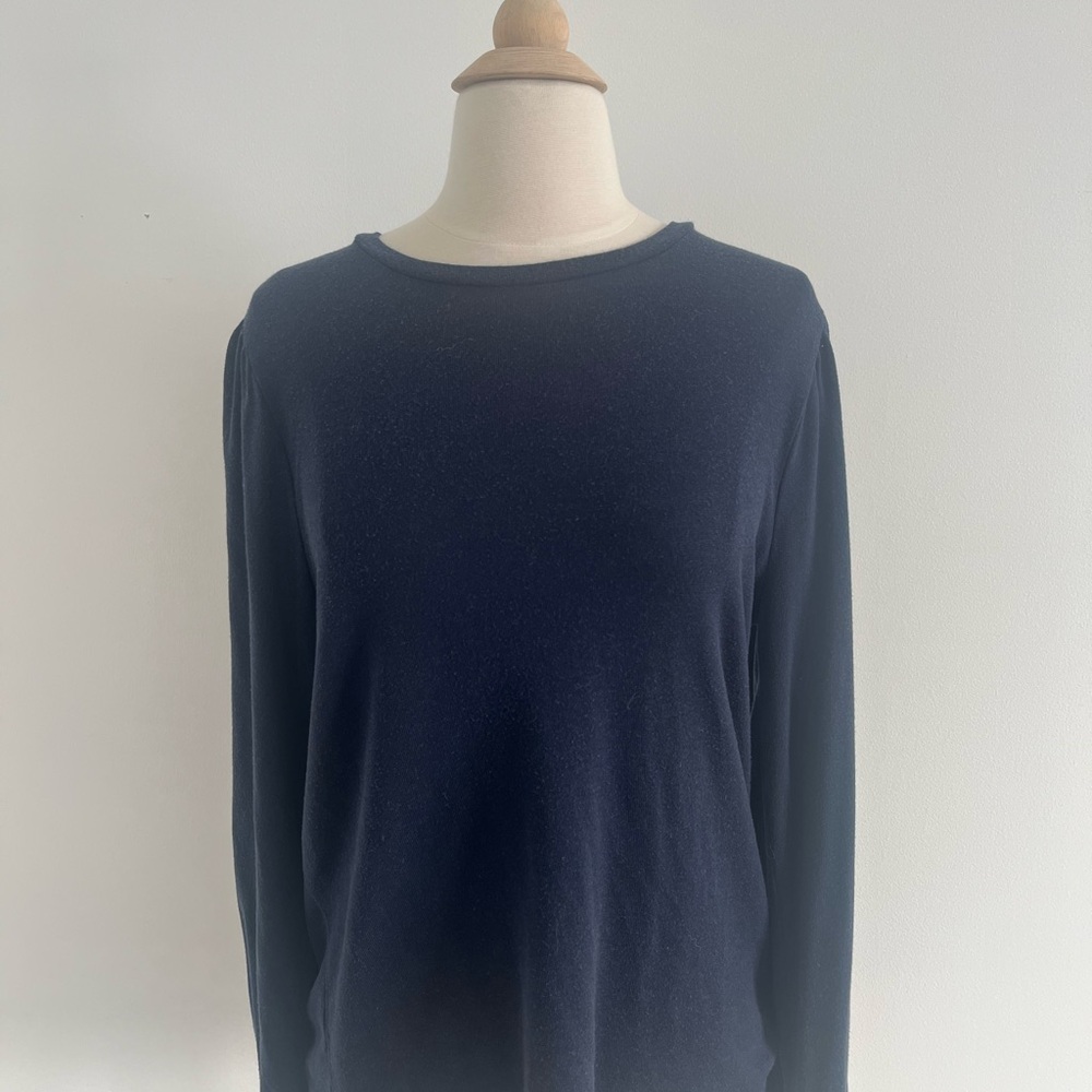 J. Crew navy Knit Top size Medium
